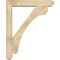 Ekena Millwork Legacy Craftsman Rough Sawn Bracket w/ Offset Brace, Douglas Fir, 6"W x 32"D x 40"H BKT0604X32X40LEC04RDF - alternate 3